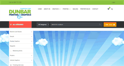 Desktop Screenshot of dunbarprinting.com